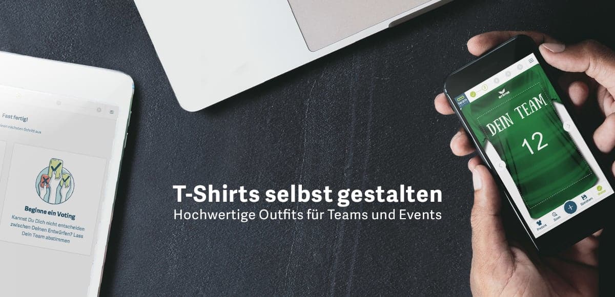 TShirt selbst gestalten Dein TShirt designen TeamShirts